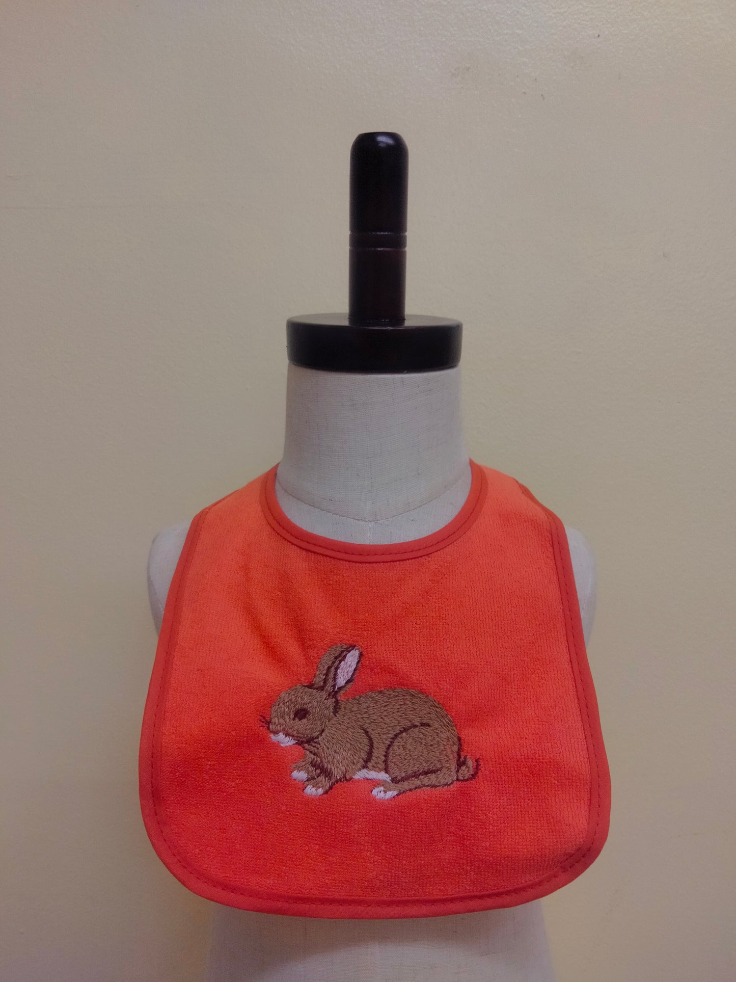 Bunny Embroidered Bib