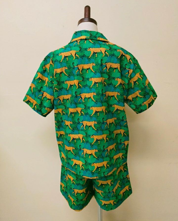 Tropical Jaguar Print Set