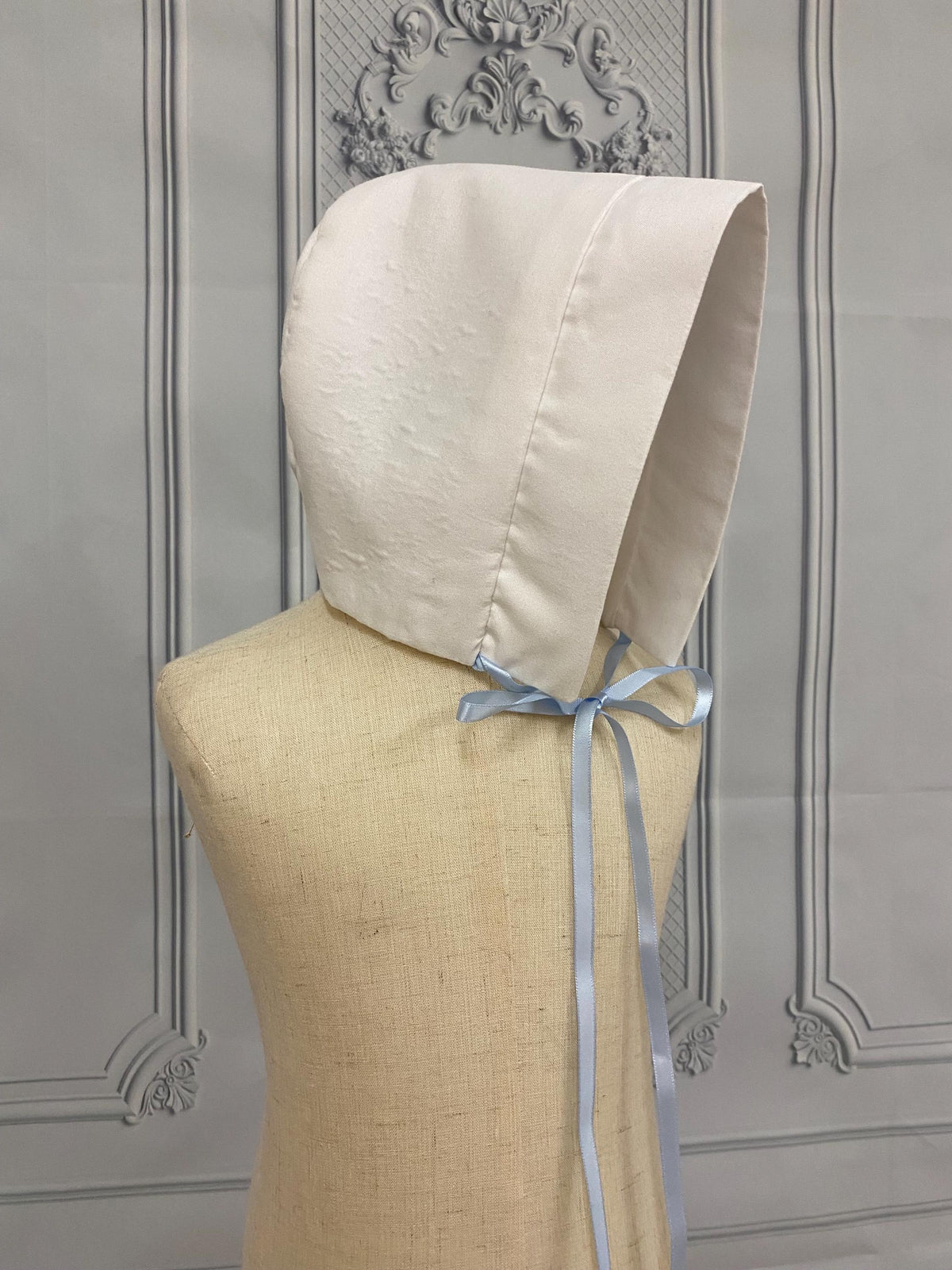 Baby Boy Baptism Suit with Bonnet