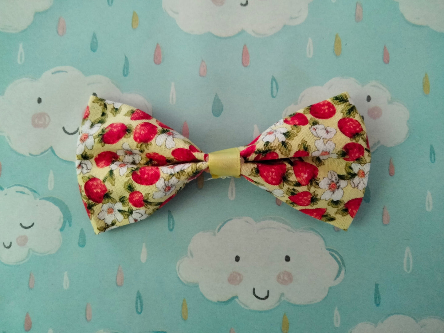 Strawberry Hair Bow