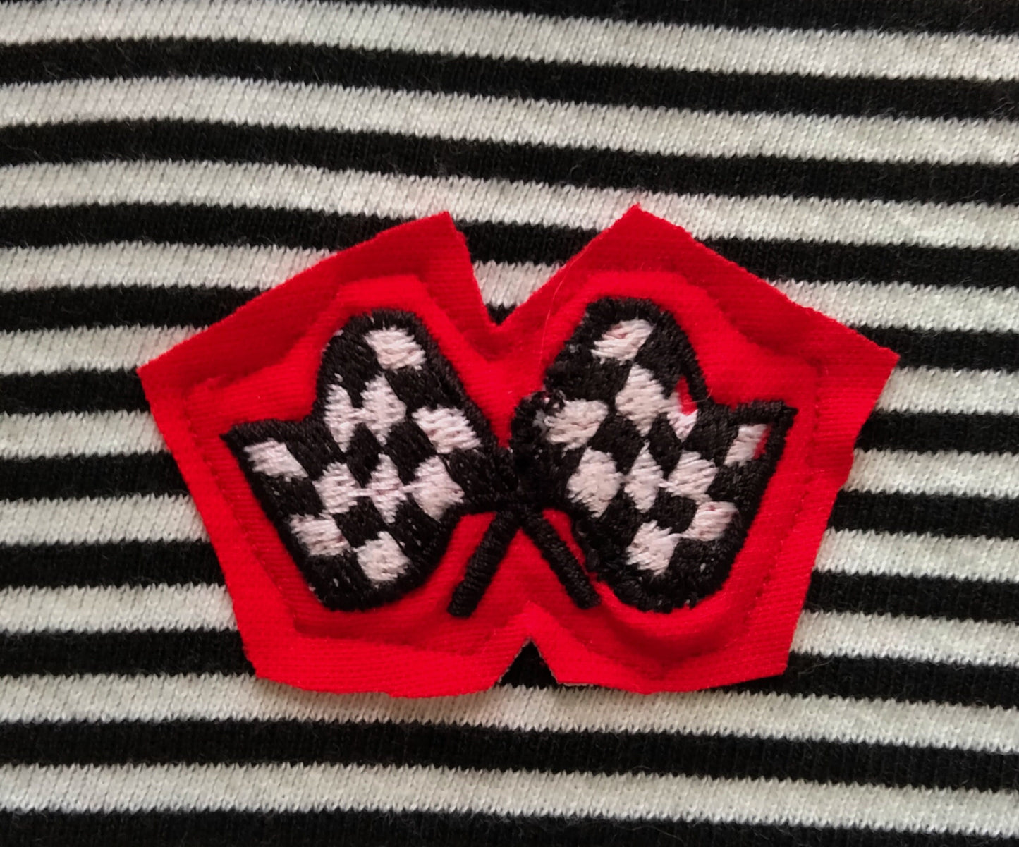 Car Racing Embroidery Sweater