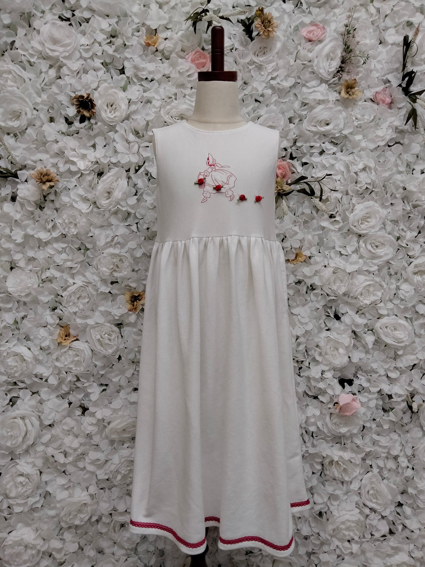 Sundress with Vintage Embroidery