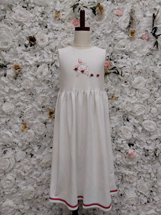 Sundress with Vintage Embroidery