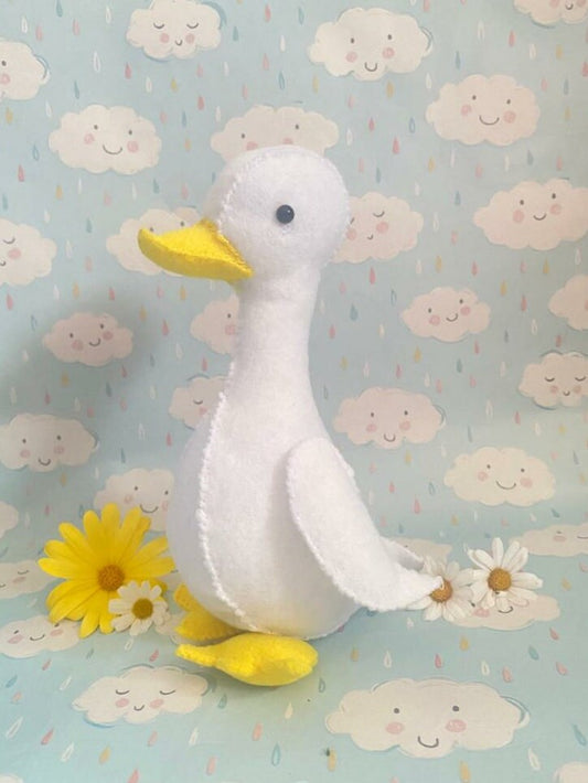 Plush Felt Duck