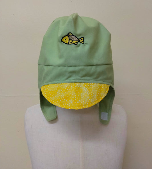 Fish Embroidery Cap
